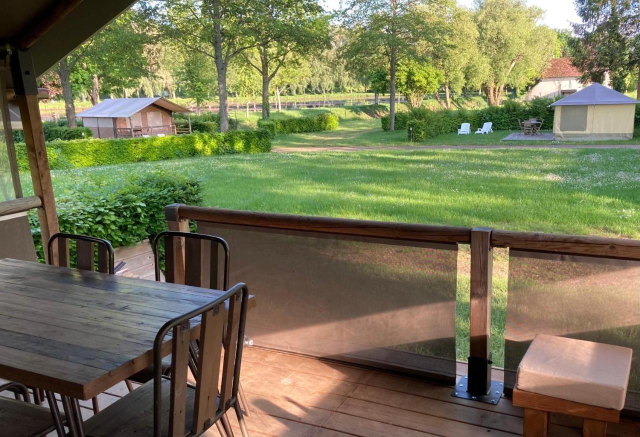 Camping Les Portes Du Perche Mamers Экстерьер фото